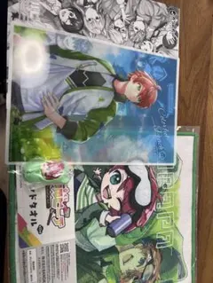 カラフルピーチ　クリアポスター　じゃぱぱさん