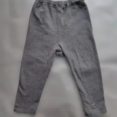 グレー コットン レギンス 90サイズ