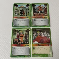 NARUTO カードゲーム 作戦カード 4枚セット