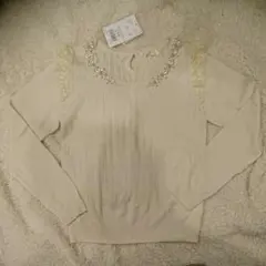 【新品】prime pattern フラワービジューニットのサムネイル