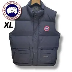 CANADA GOOSE フリースタイル クルー ベスト ネイビー　サイズXL