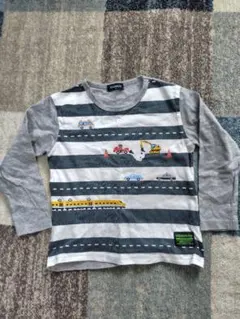 klädskaP クレードスコープ　ストライプ 長袖カットソー 110