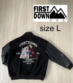 [総刺繍]FIRST DOWN スタジャン Lサイズ