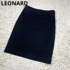 2026年最新】LEONARD カラー：ブラック系 レディース ひざ丈 タイト