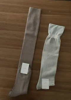 ナイガイ ソックス ロング丈 23〜25cm 日本製 2足