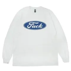 XL新品白FUCKファックロンTロンティーギルダン長袖フォードfordのサムネイル