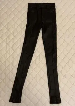 革風スキニーパンツ　Sサイズ　黒