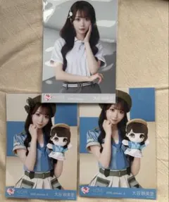 ＝LOVE 大谷映美里 ポロシャツ衣装 モーリーファンタジーコラボ④ 生写真