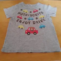 HOTBISCUITS 車プリント Tシャツ　100cm