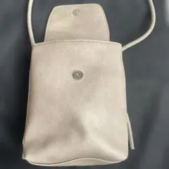 ライトベージュ ショルダーバッグ