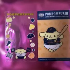 ポムポムプリン サムライジャパン ステッカー 2種セット