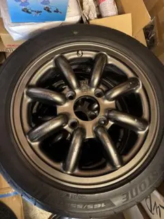 u.kei様専用 RSワタナベ?14インチタイヤホイールセット旧車ダイハツ用のサムネイル