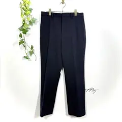 UNIQLO ユニクロ スマートアンクルパンツ XL テーパード ネイビー 紺