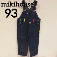 【93】mikihouse　ミキハウス　レトロ　サロペット　デニム