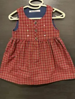 familiar ファミリア ジャンバースカート サイズ80 現行品♡