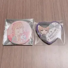 羽風薫　ぶくスタ缶バッジ　ホロ