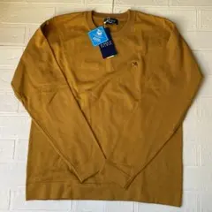 ＊新品タグ付き＊　アーノルドパーマー マスタード クルーネックニット