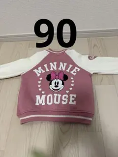 ベビーギャップ　GAP ブルゾン　ジャケット　ミニーちゃん　ピンク　90