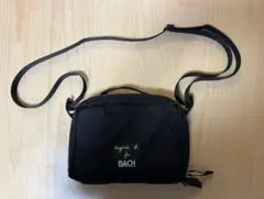 美品 アニエスベー バッハ コラボショルダーバック