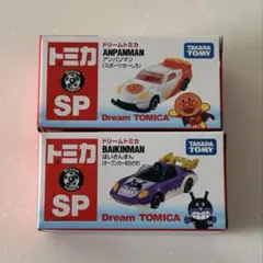 ドリームトミカ SP アンパンマン スポーツカー ばいきんまん オープンカーのサムネイル