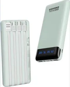 モバイルバッテリー 20000mAh 4本ケーブル内蔵のサムネイル