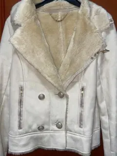 ホワイトダブルブレストジャケット