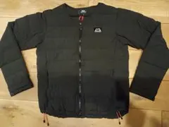 y*n様 MOUNTAIN EQUIPMENT 黒 ノーカラーダウンジャケットのサムネイル