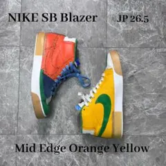 Nike SB Blazer Mid Edge OrangeYellow26.5
