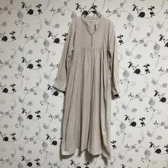 エフバイロッソ　コール　スキッパ　ワンピース