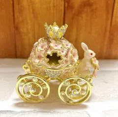 うさぎの馬車／桜の馬車／ジュエリーbox／動く馬車
