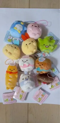 すみっコぐらし　ゴムひも付きマスコット