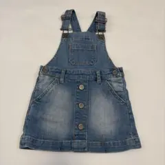 babyGAP ベビーギャップ　100 デニム　ジャンバースカート