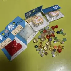TOHO ビーズ テグス ハンドメイド素材セット