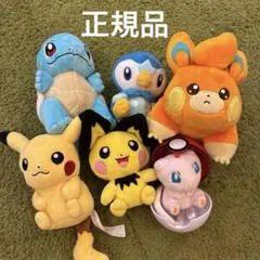 ポケモンぬいぐるみ6点まとめ売りポケモンセンター正規品