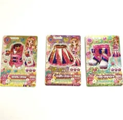 アイカツカード ピンクパレードスカート アニメ柄 大空あかり CP