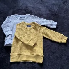 西松屋 トップス 長袖 2枚セット90cm