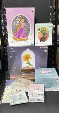 ディズニープリンセス　1番くじ　ラストワン・A・C・D賞+おまけ ディズニープリンセス 1番くじ ラストワン・A・C・D賞+おまけ