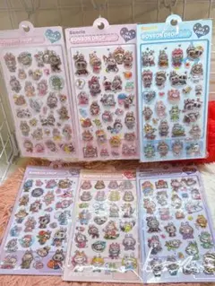 夜中の大特価★ラブブボンボンドロップシール★