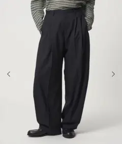 Super160's WOOL/KID MOHAIR WIDE PANTS - メルカリ