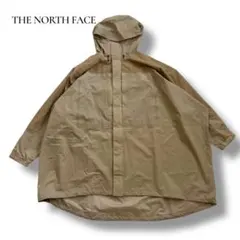 THE NORTH FACE タグアンポンチョ WM 袋付き WM ベージュ