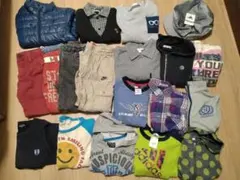 キッズ服 まとめ売り　男の子　秋 冬 春　120 cm 男 子供服 帽子 56