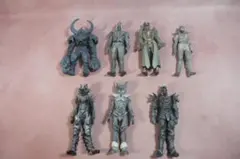 仮面ライダー555　オルフェノク　ソフビ　7体セット