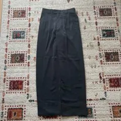 vintage y2k ポリエステル100% スラックス　バギーパンツ　生地◎