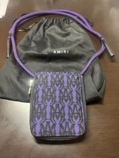 AMIRI 二つ折り財布　首掛け　ネックウォレット