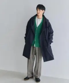 green label relaxing Morley フード Pコートのサムネイル
