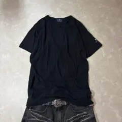 archive henley neck s/s tee y2k grunge