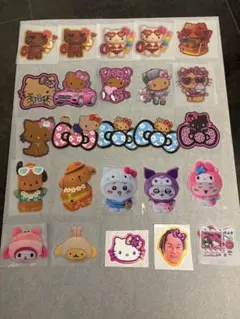 サンリオ ディズニー キャラクターシール セット - メルカリ