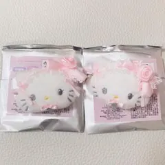 サンリオ ホワイトフリル ヘアクリップ チャーミーキティ 2個セット