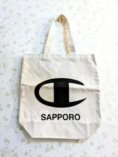 美品　北海道限定　Champion SAPPORO トートバッグ　ご当地コラボのサムネイル