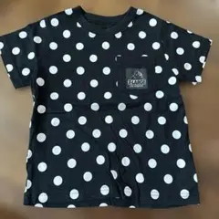 X-LARGE ドット柄 Tシャツ M（110cm）